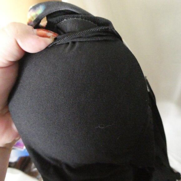 Lucy Tie Dye Striped Tank Top Strappy Criss Cross - Picture 7 of 10